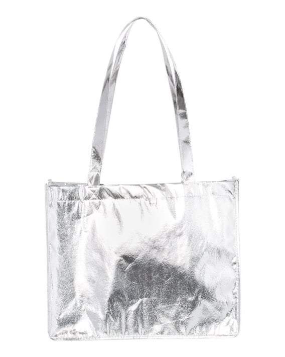 Front view of Metallic Large Tote