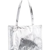 Front view of Metallic Large Tote