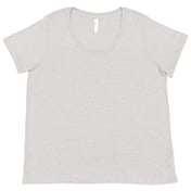 Front view of Ladies’ Curvy Fine Jersey T-Shirt