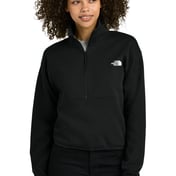 Front view of Women’s Double-Knit 1/2-Zip Fleece