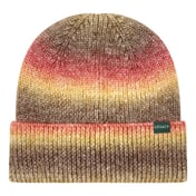 Back view of Tie-Dyed Ribbed Beanie