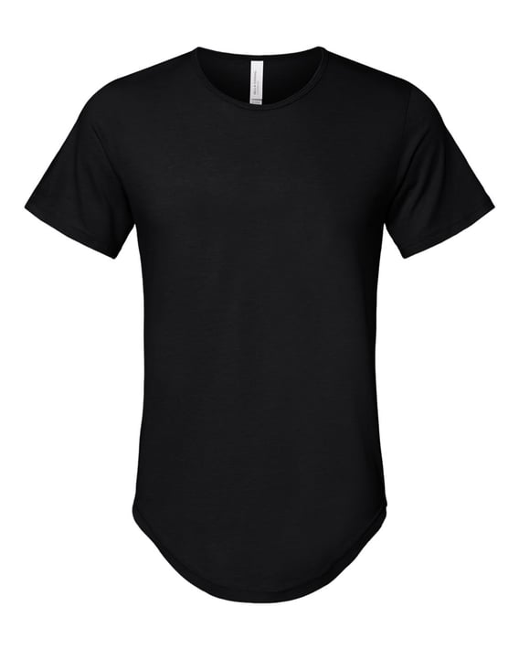 Front view of Jersey Curved Hem Tee
