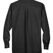 Back view of Long Sleeve Denim Shirt