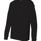 Side view of Authentic Long Sleeve Pocket T-Shirt