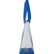 Side view of Clear Boat Tote