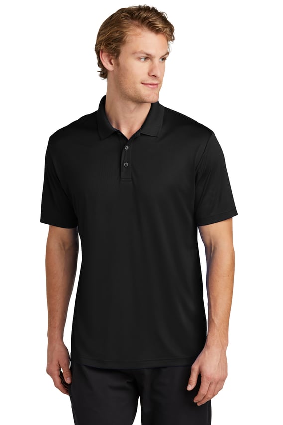 Front view of PosiCharge&reg; Re-Compete Polo