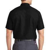 Back view of Long Size Short Sleeve Industrial Work Shirt