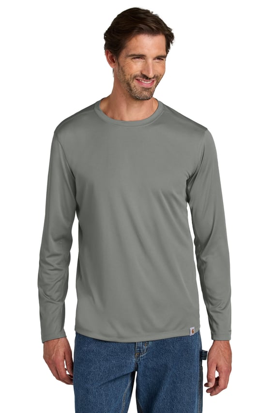Front view of Force&reg; Sun Defender Long Sleeve T-Shirt