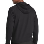 Back view of PosiCharge® Strive Hooded Full-Zip