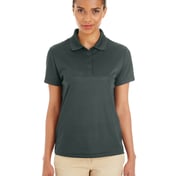 Front view of Ladies’ Express Microstripe Performance Piqué Polo