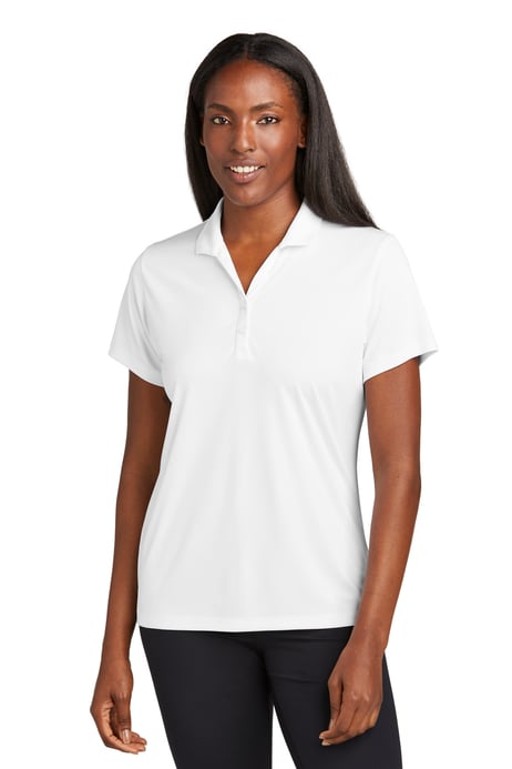 Front view of Ladies PosiCharge® Re-Compete Polo