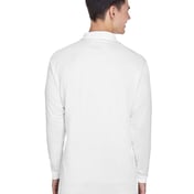 Back view of Cool & Dry Sport Long Sleeve Polo