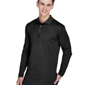 Side view of Cool & Dry Sport Long Sleeve Polo