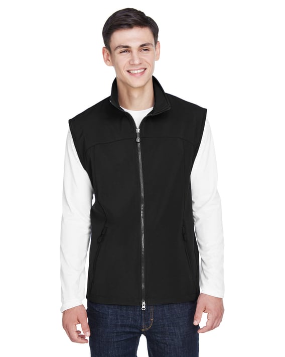 Front view of Men’s Three-Layer Light Bonded Performance Soft Shell Vest