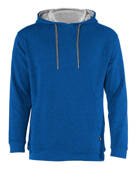 Front view of FitFlex French Terry Hooded Sweatshirt