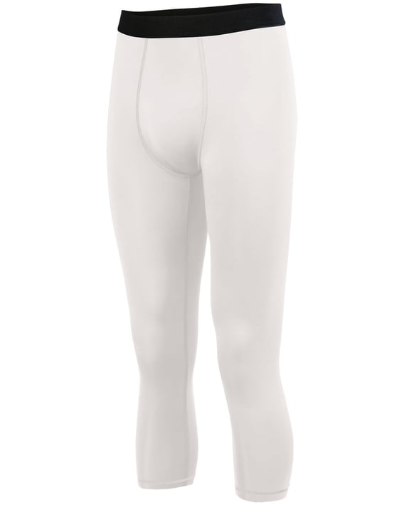 Front view of Youth Hyperform Compression Calf Length Tight