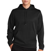 Front view of Sport-Wick® Fleece Hooded Pullover