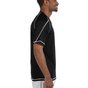 Side view of Double Dry 4.1 Oz. Mesh T-Shirt