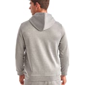 Back view of Spun Dyed Hooded Sweatshirt