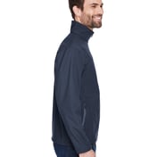 Side view of Adult Ripstop Soft Shell Jacket With Cadet Collar