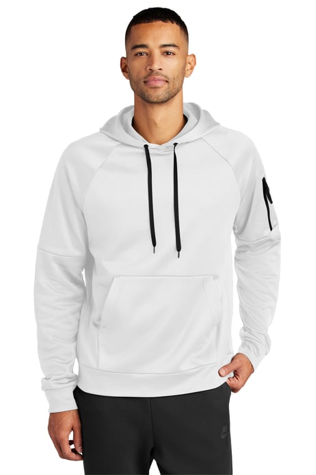 Front view of Therma-FIT Pocket Pullover Fleece Hoodie