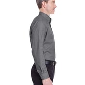 Side view of Men’s Wrinkle-Resistant End-on-End