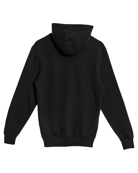Back view of Premium Full-Zip Hooded Sweatshirt