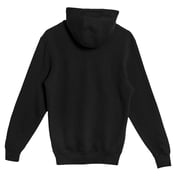 Back view of Premium Full-Zip Hooded Sweatshirt