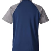Back view of Command Snag-Protection Colorblock Polo