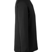 Side view of Fusion ChromaSoft™ Fleece Crewneck Pullover