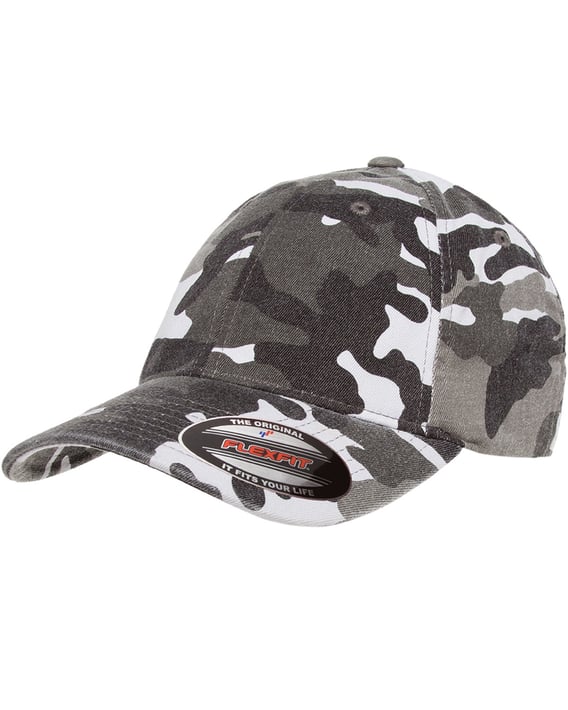 Front view of Adult Cotton Camouflage Cap