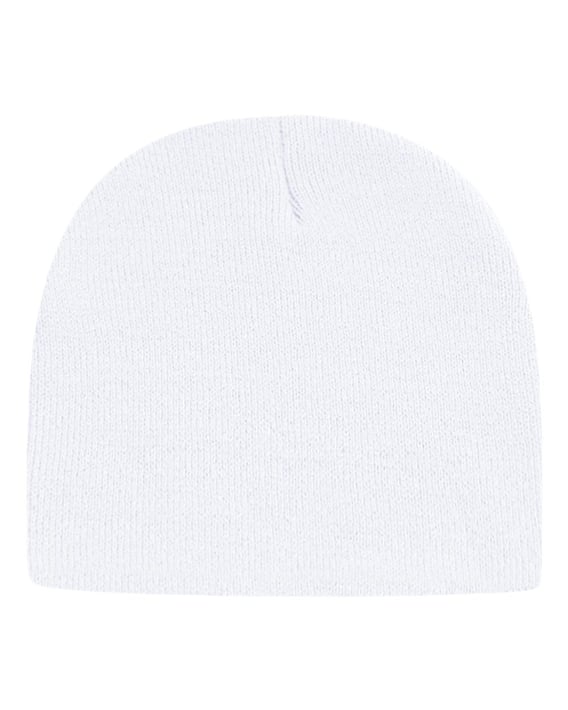 Front view of USA-Made 8 1/2″ Beanie