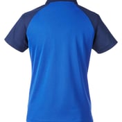 Back view of Women’s Command Snag-Protection Colorblock Polo