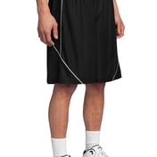 Front view of PosiCharge® Mesh Reversible Spliced Short