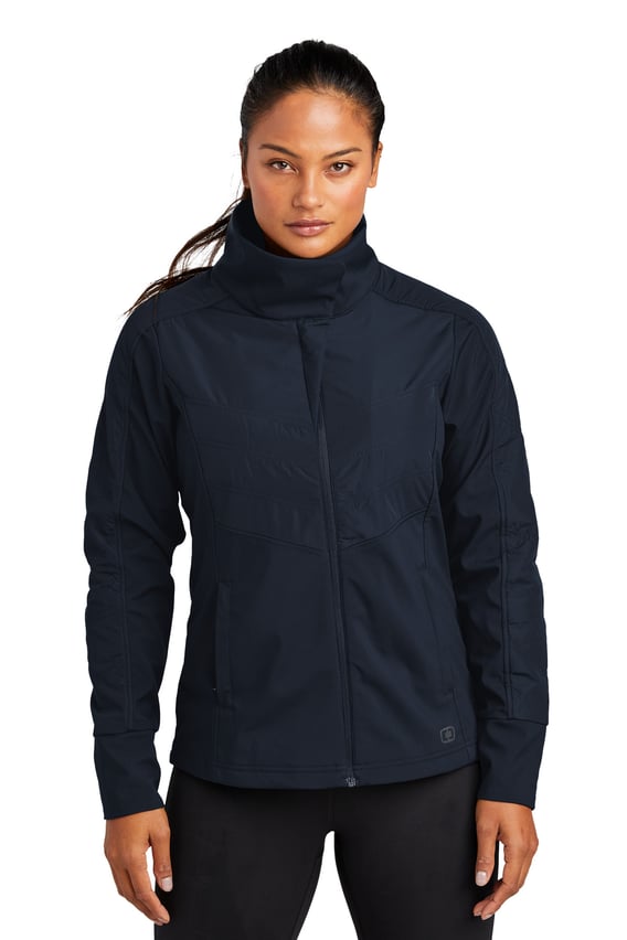 Front view of Ladies Brink Soft Shell