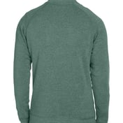 Back view of Triblend Quarter-Zip Sweatshirt