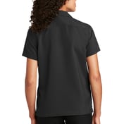 Back view of Women’s Short Sleeve Performance Staff Shirt