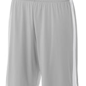 Front view of Adult Reversible Moisture Management Shorts