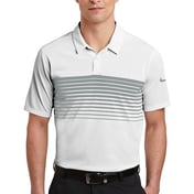 Front view of Dri-FIT Chest Stripe Polo