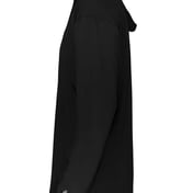 Side view of Youth B-Core Long Sleeve Hooded T-Shirt