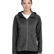 Front view of Ladies’ Excel M Nge Performance Fleece Jacket