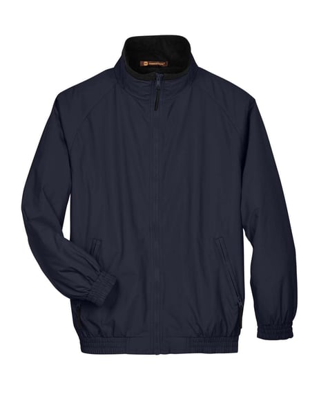 Front view of Fleece Lined Nylon Jacket