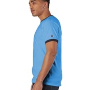 Side view of Adult 5.2 Oz. Ringer T-Shirt