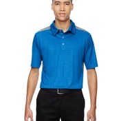 Front view of Men’s Reflex UTK Cool Logik Performance Embossed Print Polo