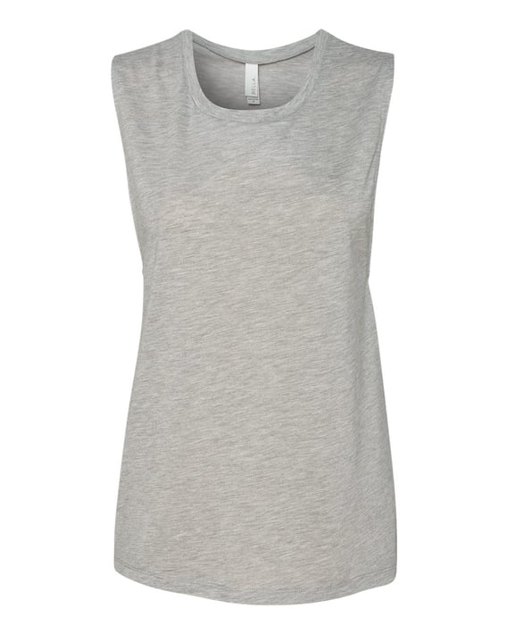 Front view of Women’s Flowy Scoop Muscle Tank