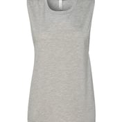 Front view of Women’s Flowy Scoop Muscle Tank