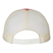 Back view of Low Pro Heather Trucker Cap