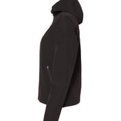 Side view of Women’s Ascent Soft Shell Hooded Jacket
