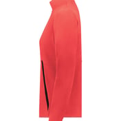 Side view of Eco Revive™ Women’s Polar Fleece Quarter-Zip Pullover