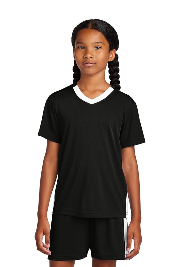 Front view of Youth Competitor United V-Neck
